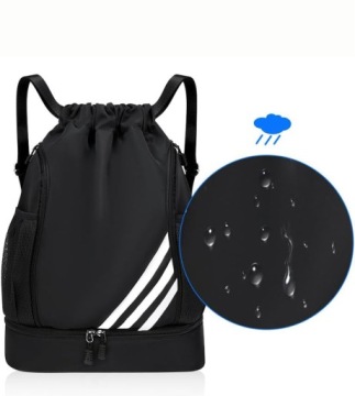 ТРЕНИРОВОЧНАЯ СУМКА-РЮКЗАК ДЛЯ ФУТБОЛА И БАСКЕТБОЛА СО ШНУРКОМ