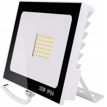 Галогенный отражатель РАБОЧАЯ ЛАМПА СВЕТОДИОДНЫЙ ПРОЖЕКТОР CCD 30Вт 3300лм + КАБЕЛЬ