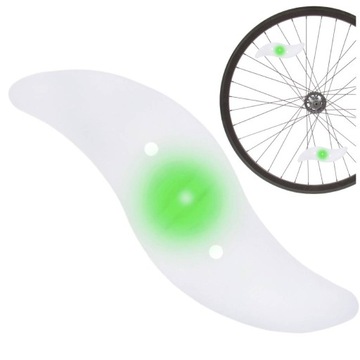 СВЕТОДИОДНАЯ КРЫШКА ДЛЯ ВЕЛОСИПЕДНЫХ СПИЦ 32 СВЕТОДИОДНАЯ ЛАМПА