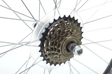 ВЕЛОСИПЕДНОЕ КОЛЕСО 24 ЗАДНИХ KANDS + 6-СКОРОСТНОЕ КОЛЕСО SHIMANO