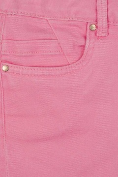 Primark Damskie Jeansowe Różowe Spodenki Krótkie Szorty Bawełna S 36