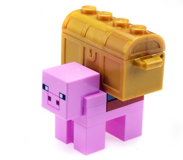 LEGO Minecraft Świnka figurka skrzynia Pig Świnia