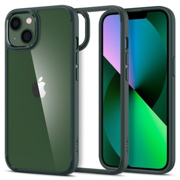 ETUI DO IPHONE 13 SPIGEN ULTRA HYBRID ZIELONY