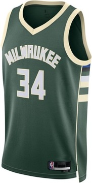 Bluza Swingman Giannis Antetokounmpo Milwaukee Bucks NBA Green Icon Edition