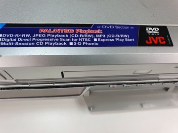 Video DVD magnetowid JVC HR XV 3AG
