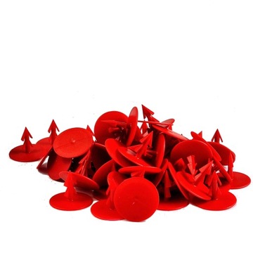 ЗАЖИМ ДЛЯ ПОЛА ФОЛЬГА НАПОЛЬНЫЕ ЗАЖИМЫ 200 ШТ. ЗАЖИМЫ ДЛЯ КРЕПЛЕНИЯ