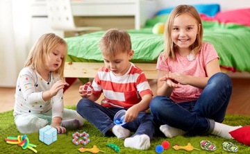 KALENDARZ ADWENTOWY ZESTAW ZABAWEK ANTYSTRESOWYCH FIDGET TOYS BUBBLE