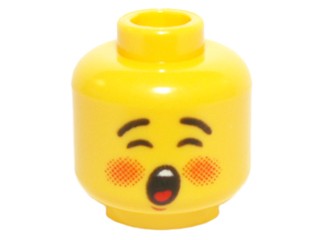 LEGO Ludzik Główka Głowa Żółta Uśmiech 3626cpb1440