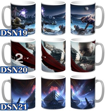 КРУЖКА DESTINY 2 в подарок + имя, коробка 300 мл