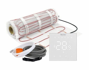 MATA GRZEJNA GRZEWCZA POD PŁYTKI DS2-DS2-20/XRT01-BB WiFi 2m2 ZESTAW BIAŁY