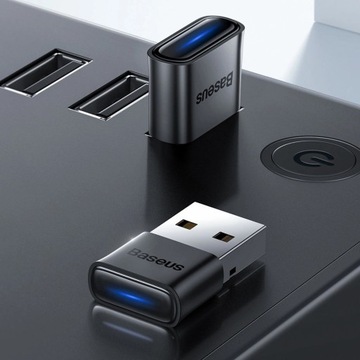 Адаптер Baseus Bluetooth 5.1 BA04, черный беспроводной модуль