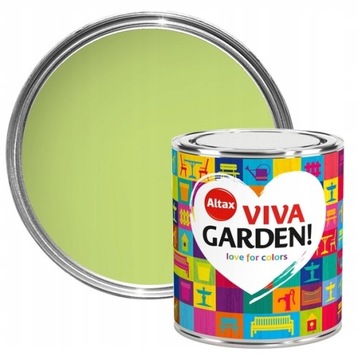 VIVA GARDEN EXTERIOR PAINT выбранных цветов, указанных в описании, 0,75 л.