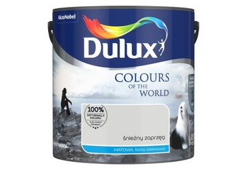 DULUX Kolory świata Farba ŚNIEŻNY ZAPRZĘG 2,5l