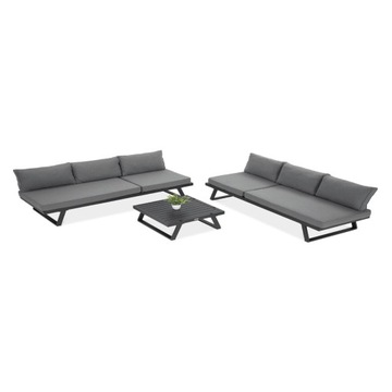 Narożnik modułowy MIDWAY Dark Grey - FOCUS GARDEN