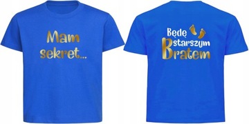 Футболка - У меня есть секрет... Я буду старшим братом, микс цветов с.92