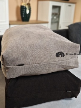 Poszewka Pokrowiec na Poduszkę Kanapy Sofy Suwak Osłona 40x70x10 Sztruks