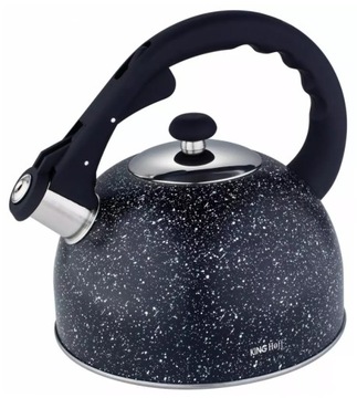 CZAJNIK STALOWY NA GAZ INDUKCJA 2,6 L Z GWIZDKIEM