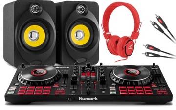 Zestaw DJ ski Numark MixTrack PRO + Monitory Aktyw