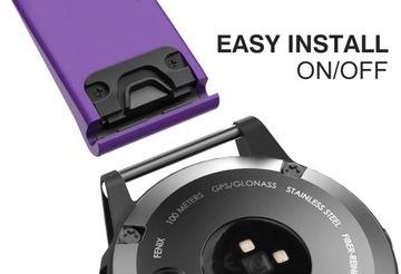 ФИОЛЕТОВЫЙ Ремешок Garmin Forerunner 945 QuickFit