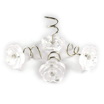 Булавки для обивки Twisty Pins Tack Rose S