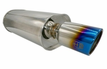 TŁUMIK SPORTOWY KOŃCOWY BASOWY PRZELOT 2.5' 63mm