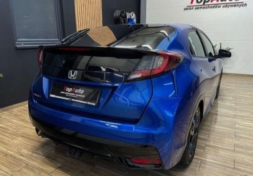 Honda Civic IX Hatchback 5d Facelifting 1.6 i-DTEC 120KM 2016 Honda Civic 1.6 DTEC 120KM gwarancja bezwypadkowy MANUALfabryczny lakier, zdjęcie 7