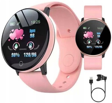 ZEGAREK SMARTWATCH OPASKA CIŚNIENIE BT PL MENU 119