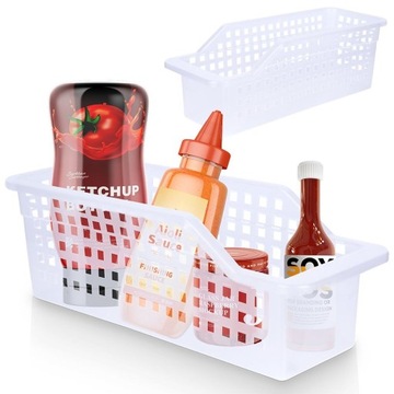 Organizer DO LODÓWKI pojemnik kuchenny na warzywa owoce żywność koszyk