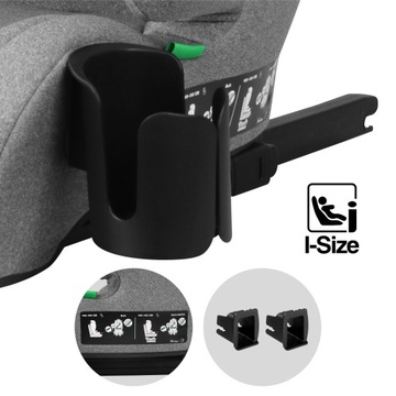Tulano Joy 35 Серое детское автокресло 100-150см ISOFIX I-SIZE