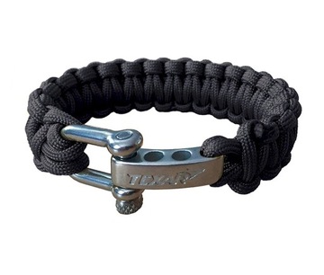 Bransoletka Paracord Texar Black