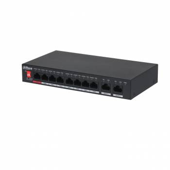 PoE-переключатель 8xPoE, 2XUpLink PFS3010-8ET-96-V2 DAHUA