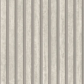 TAPETA DREWNIANE JASNO SZARE LAMELE