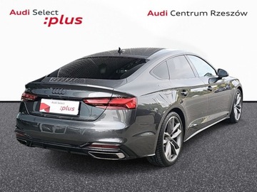 Audi A5 F5 Coupe Facelifting 2.0 45 TFSI 265KM 2022 Audi A5 Sportback Bang olufsen, matrixy, kamera cofania, tempomat, 2.0, zdjęcie 4