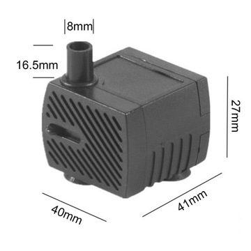 ch-Погружной водяной насос Бесщеточный микронасос USB