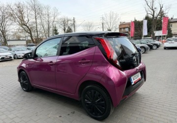 Toyota Aygo II Hatchback 3d Facelifting 1.0 VVT-i 72KM 2019 Toyota Aygo salon Polska ,Kamera cofania Benzyna 72KM, zdjęcie 25