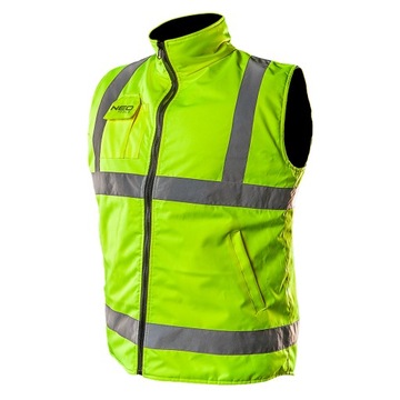 Bezrękawnik roboczy, dwustronny,żółta, R. XXL/58
