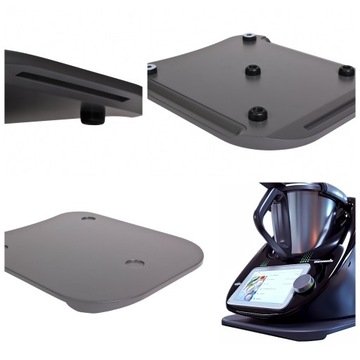 ELODII DESKA, PODSTAWKA, PODKŁADKA POD TERMOMIKS THERMOMIX TM5 TM6 ANTRACYT