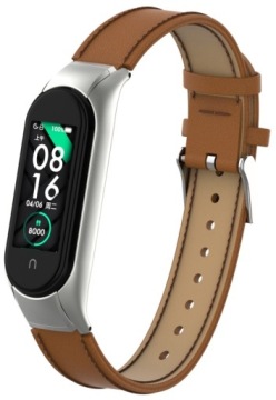 КОЖАНЫЙ РЕМЕНЬ ДЛЯ XIAOMI MI BAND 5/6 ЦВЕТОВ