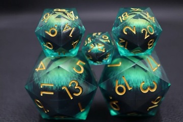 ВРАГ В КУСТАХ LIQUID DICE D20 3,3 CM RPG DICE