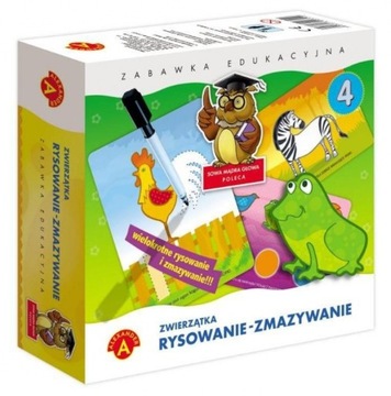 GRA EDUKACYJNA ZWIĘRZĘTA ALEXANDER DLA DZIECI