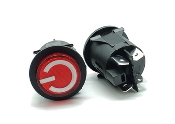 Кнопка переключения автомобиля HIGH 4PIN 27,70 мм