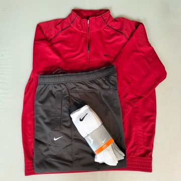 Nike dresy męskie Homme czerwony rozmiar L