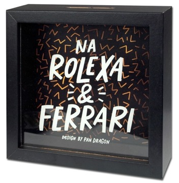 SKARBONKA NA ROLEXA I FERRARI URODZINY