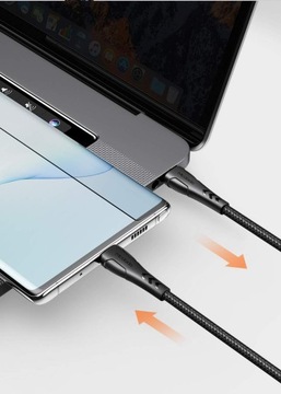 КАБЕЛЬ MCDODO ANDROID AUTO USB-C USB-C БЫСТРАЯ ЗАРЯДКА ТИП C ДЛЯ SAMSUNG 1M