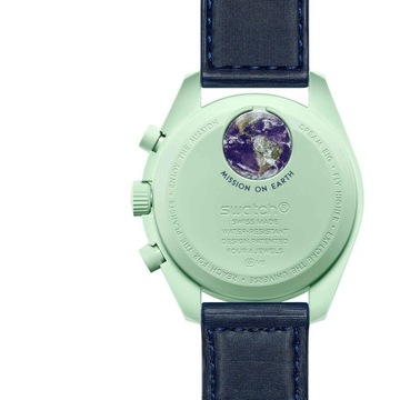 Swatch x Omega Bioceramic Moonswatch Earth