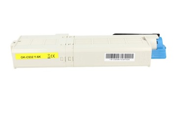 Тонер для OKI C532dn C542dn MC563dn MC573dn Желтый