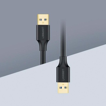 Кабель Ugreen Fast USB-A Male 3.2, 5 Гбит/с, 1 м
