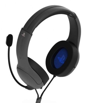 PDP PS5 LVL40 ЧЕРНЫЕ проводные наушники SONY