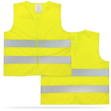 Odblaskowa kamizelka na rower dla dzieci 120-134cm