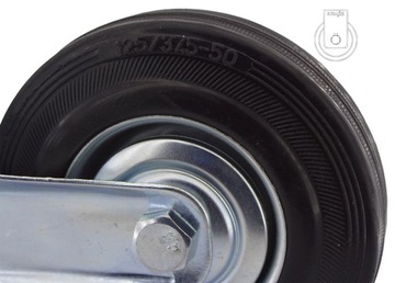 13стгу125 Полка на тележке Wheel fi 125, комплект из 4 шт.